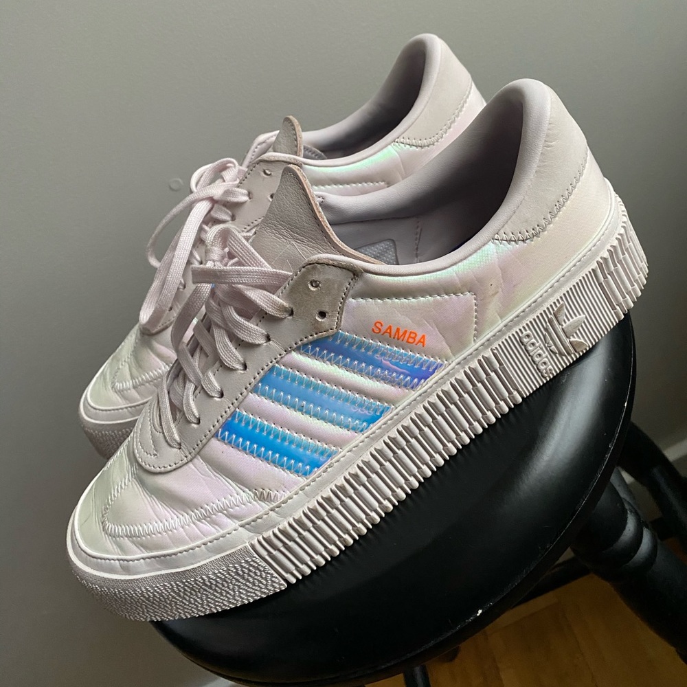 Adidas SAMBAROSE out loud iridescent sneaker